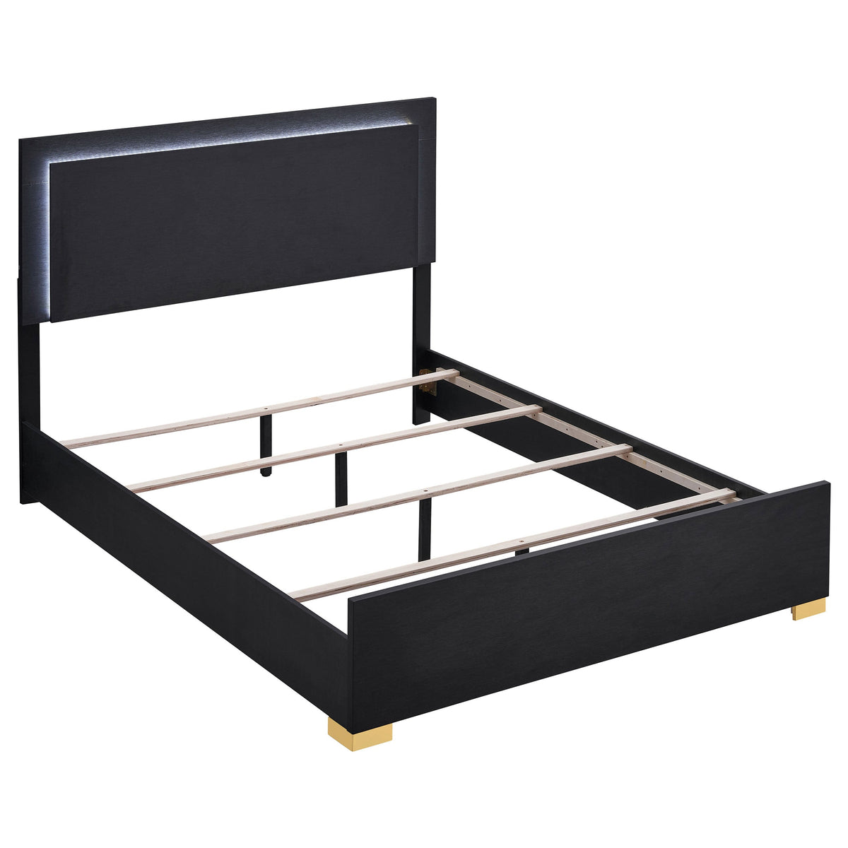 Marceline 5-piece Bedroom Set Black