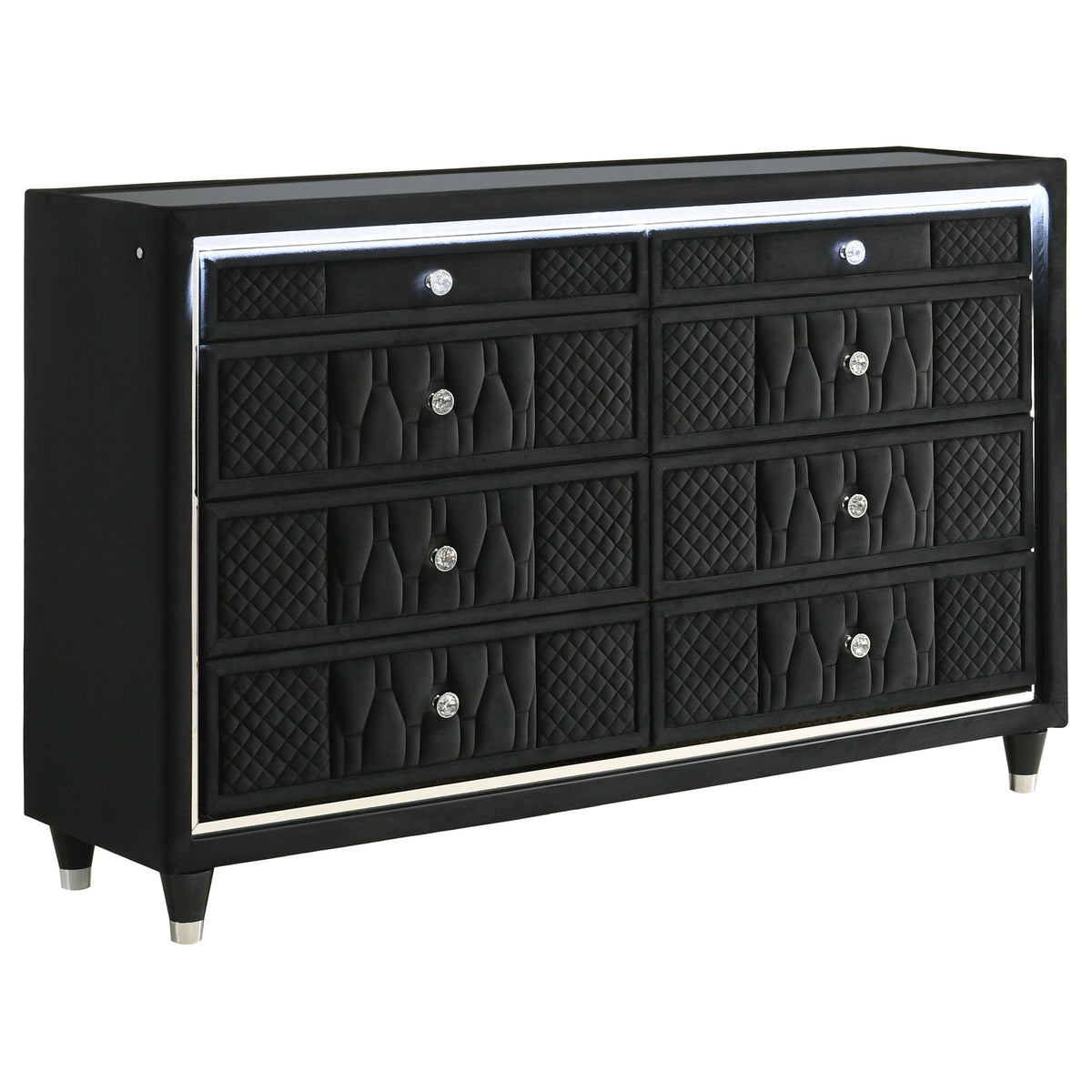 Lorient 4-piece Bedroom Set Black