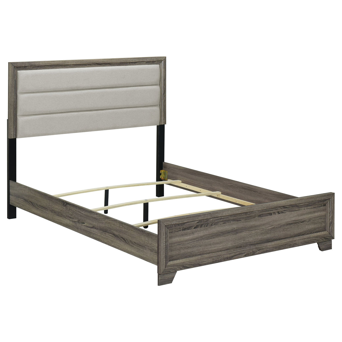 Wright 5-piece Bedroom Set Brown Oak