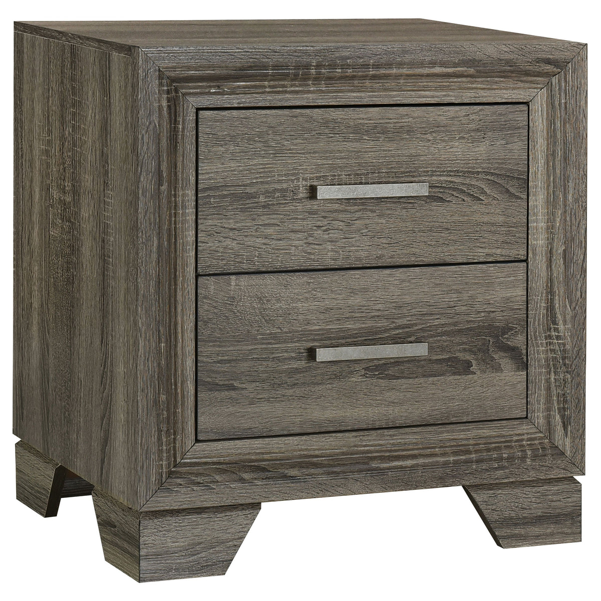 Wright 5-piece Bedroom Set Brown Oak