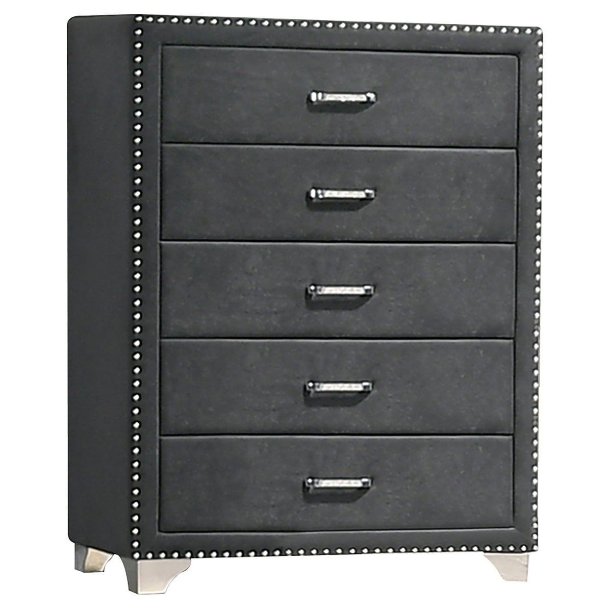 Melody 4-piece Bedroom Set Grey
