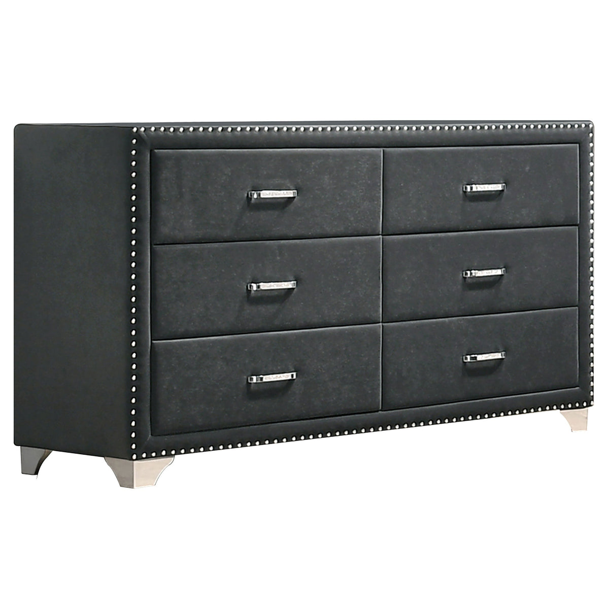 Melody 4-piece Bedroom Set Grey