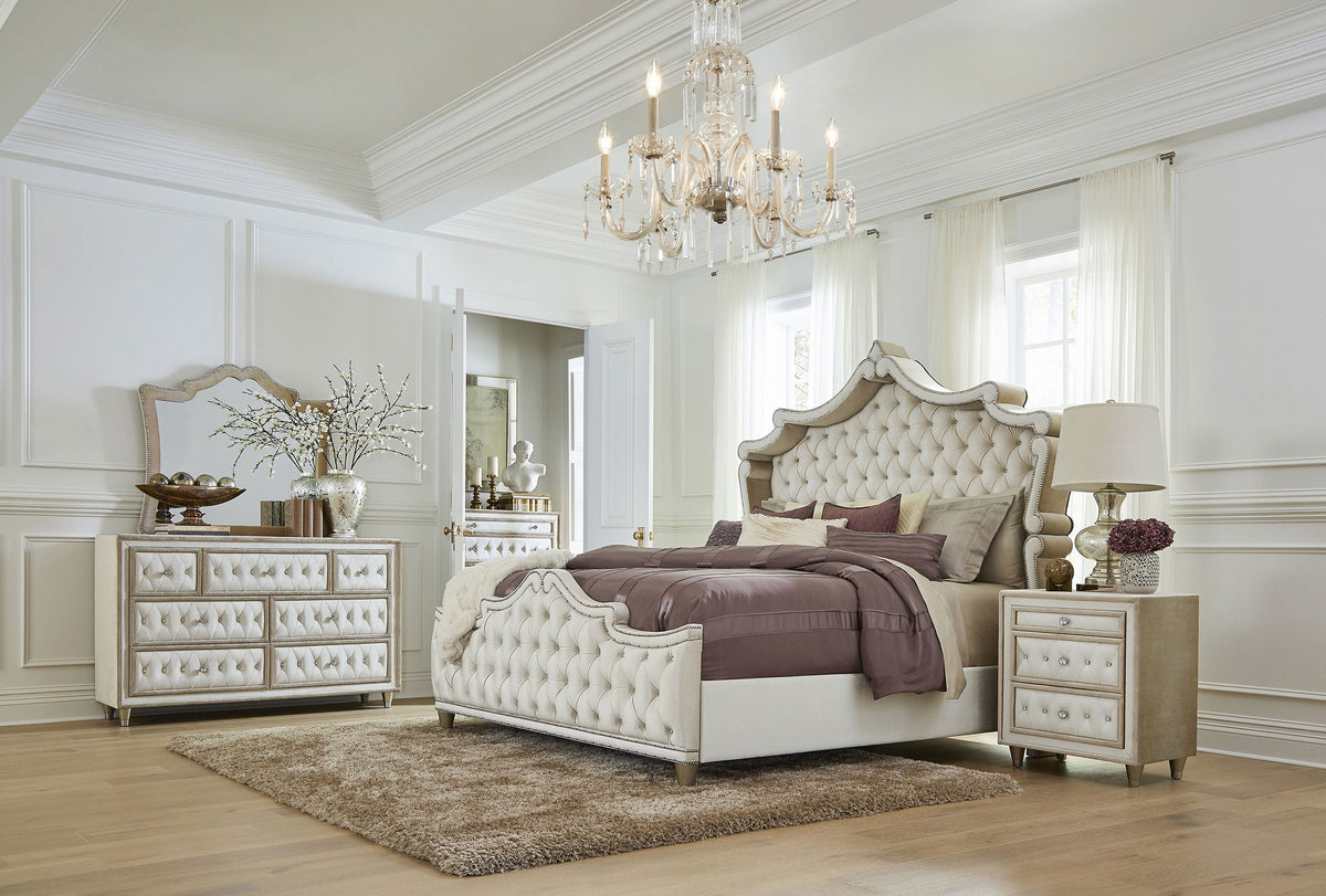 Antonella 5-piece Bedroom Set Ivory