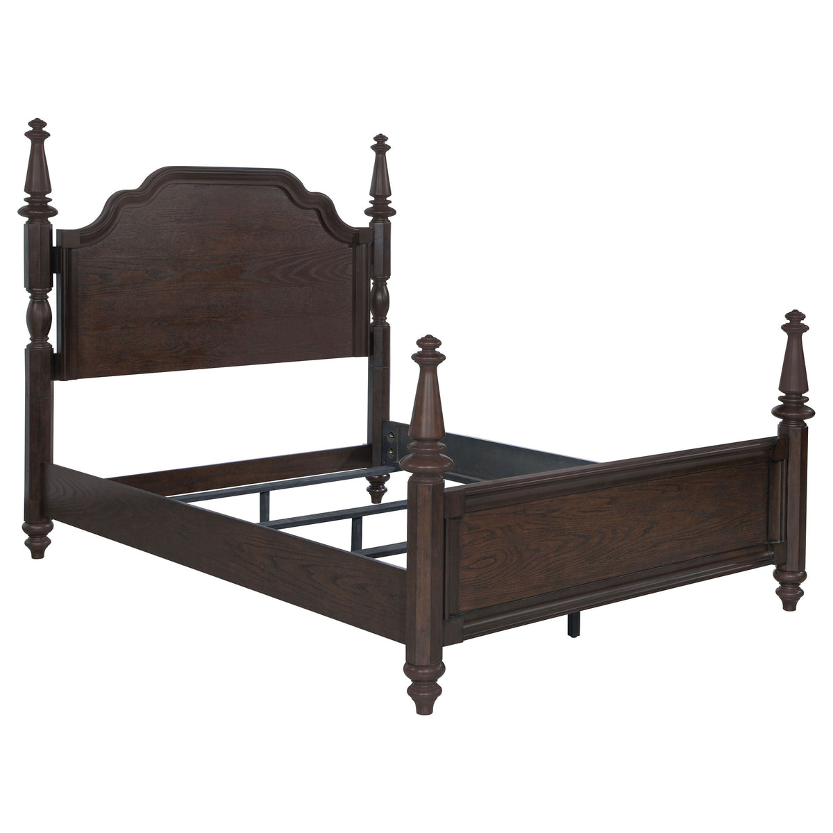 Andover 4-piece Bedroom Set Dark Oak
