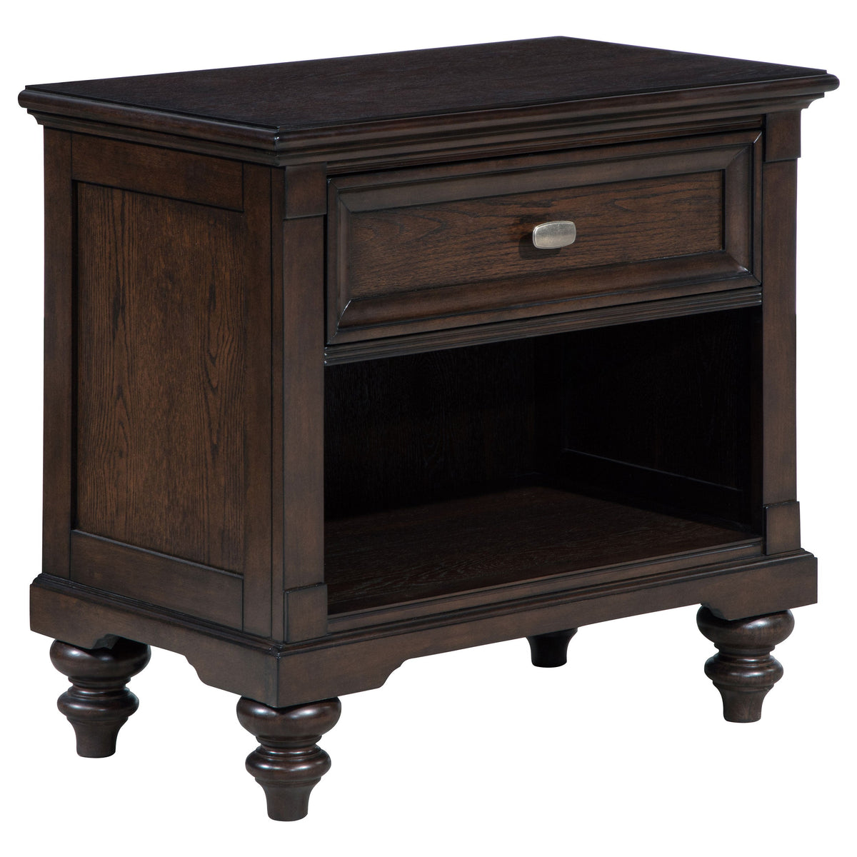 Andover 4-piece Bedroom Set Dark Oak