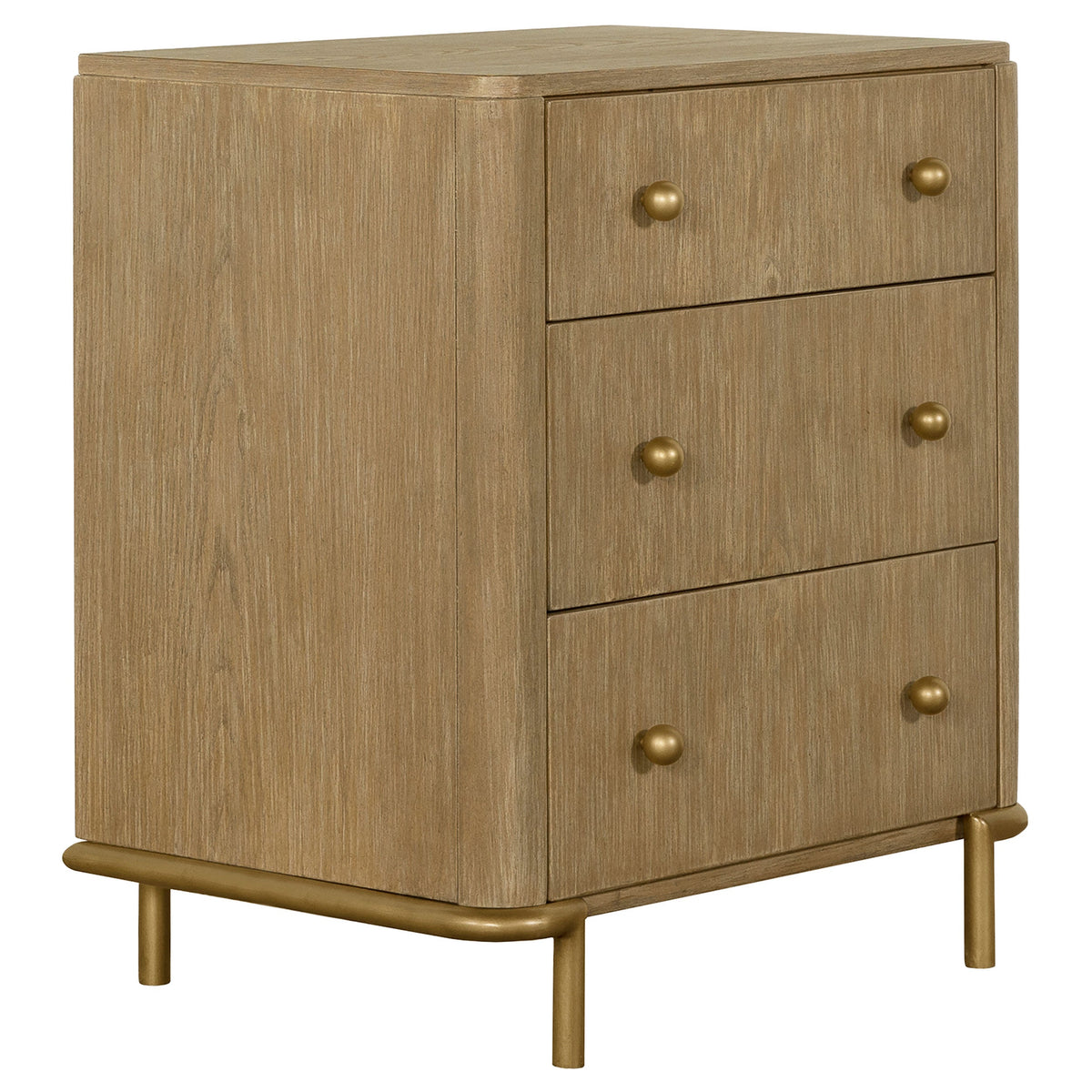 Arini 5-piece Bedroom Set Cream and Sand Wash