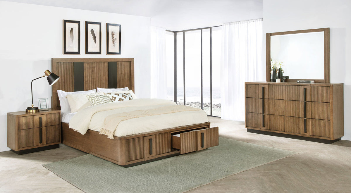 Terrace 4-piece Bedroom Set Ash Brown