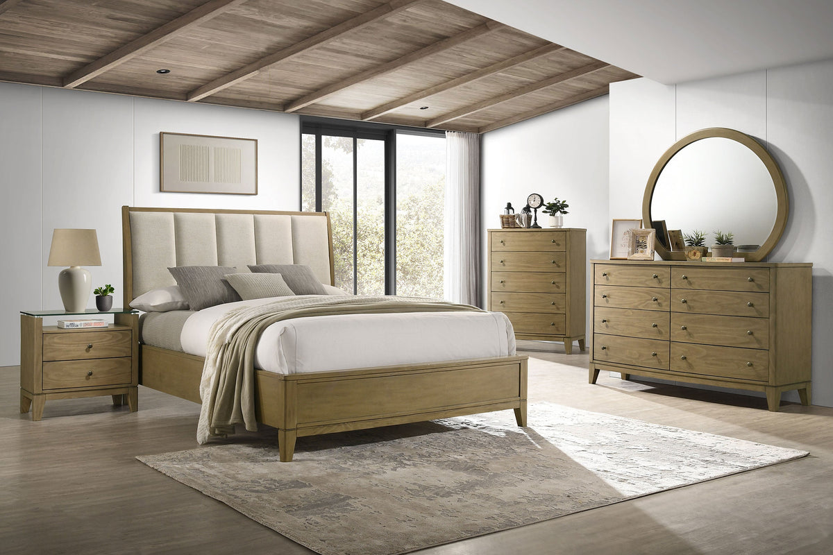 Granada 5-piece Bedroom Set Natural Pine