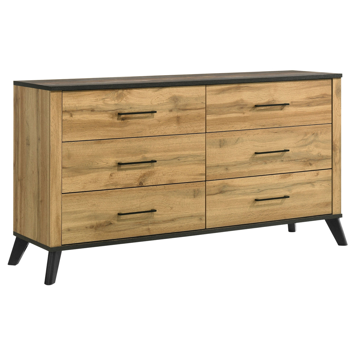 Kaywood 4-piece Bedroom Set Natural Pine