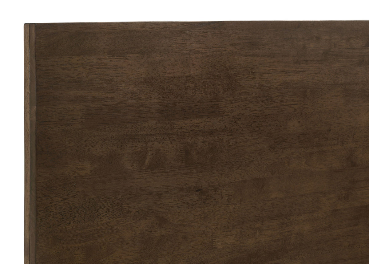 Glenwood 48-inch Platform Panel Bed Warm Brown