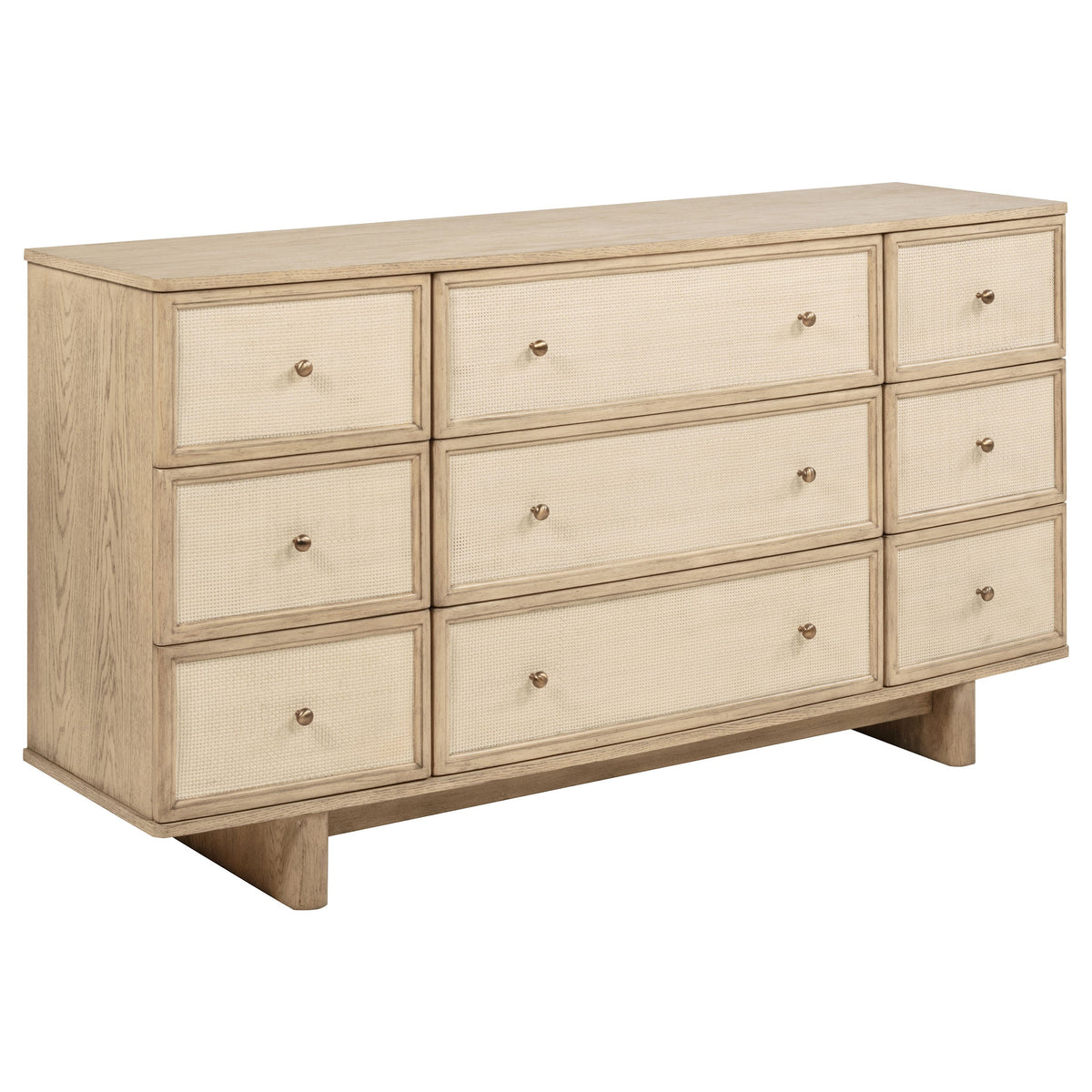 Kailani 5-piece Bedroom Set Beige Oak