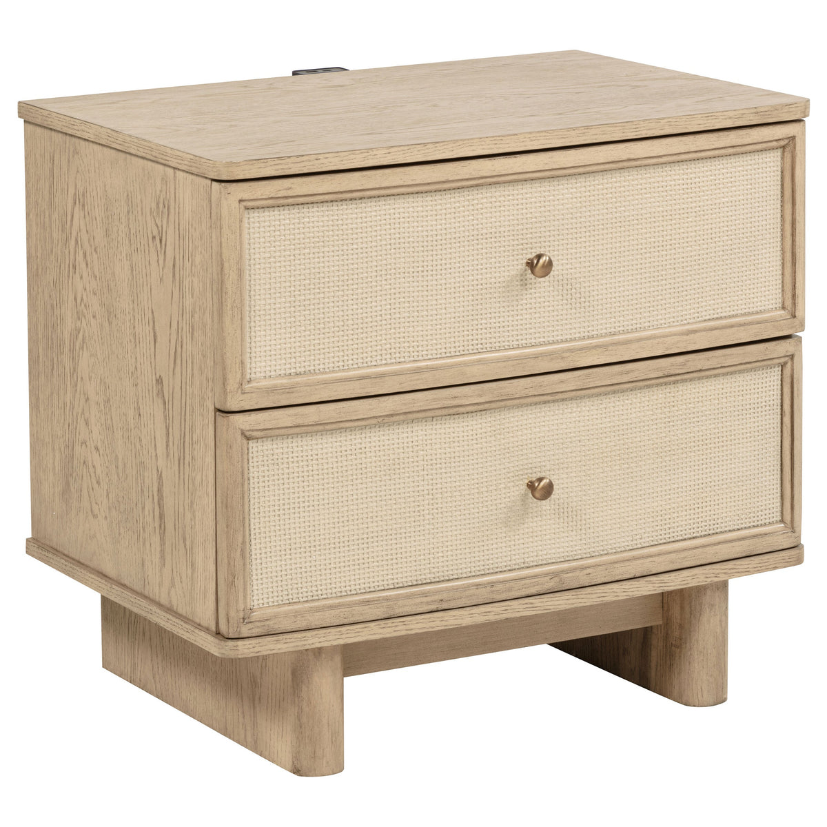 Kailani 4-piece Bedroom Set Beige Oak