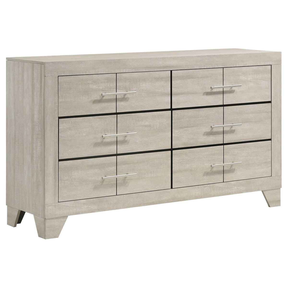 Trenton 5-piece Bedroom Set Rustic Cream