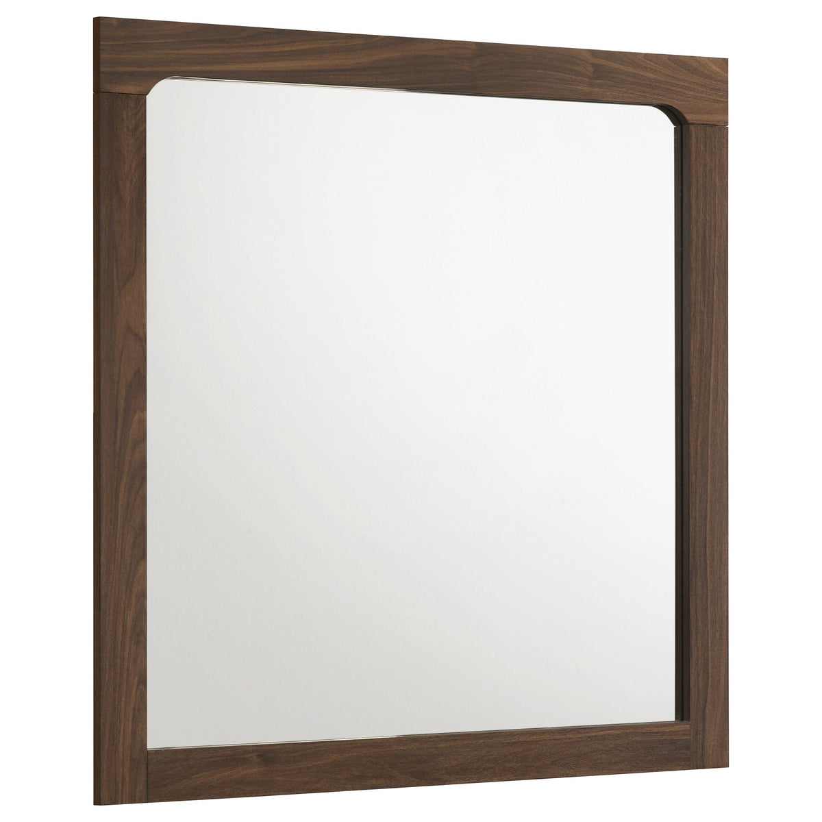 Etienne Square Dresser Mirror Walnut