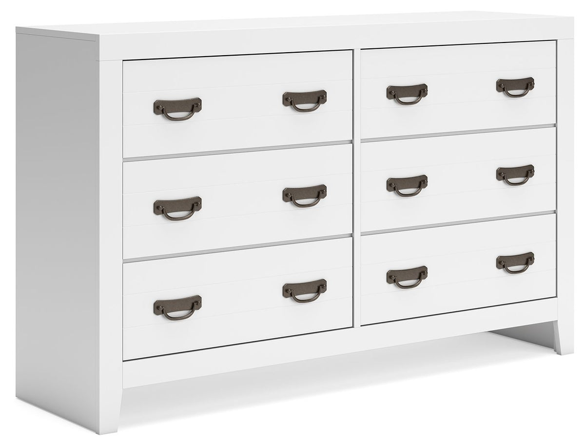Binterglen - Dresser - White