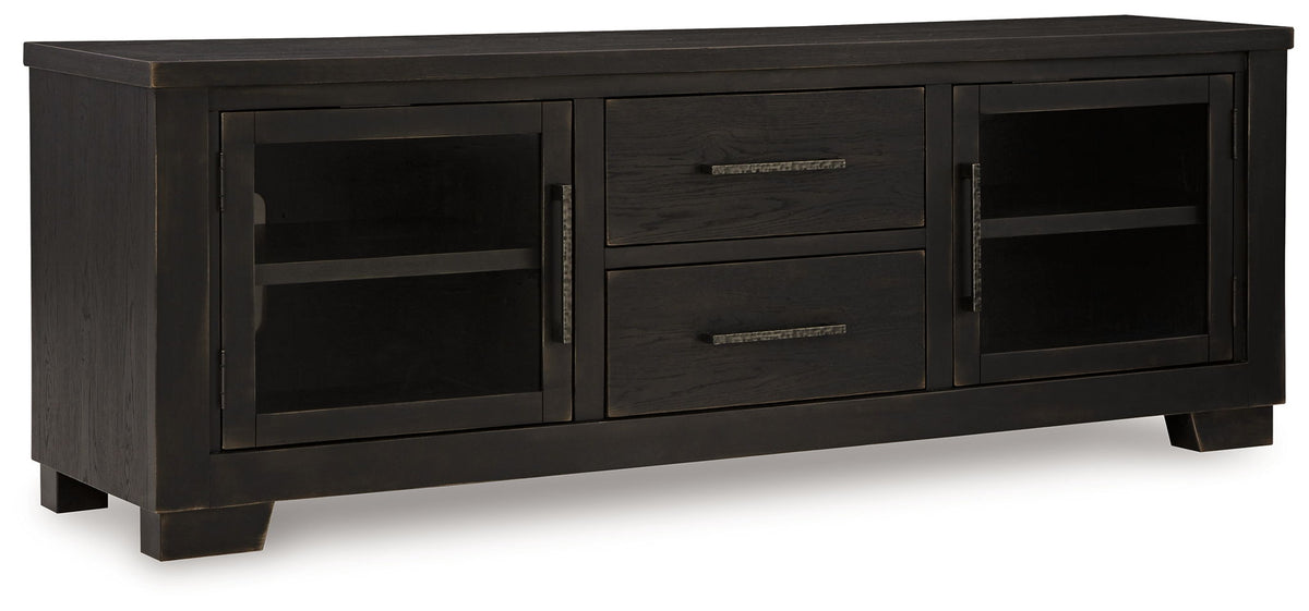 Galliden - Extra Large TV Stand - Black