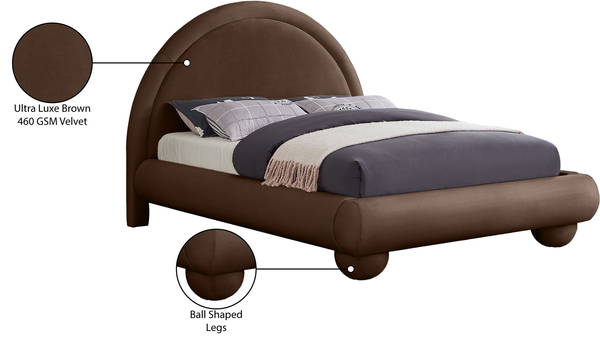 Madrid - Upholstered Bed