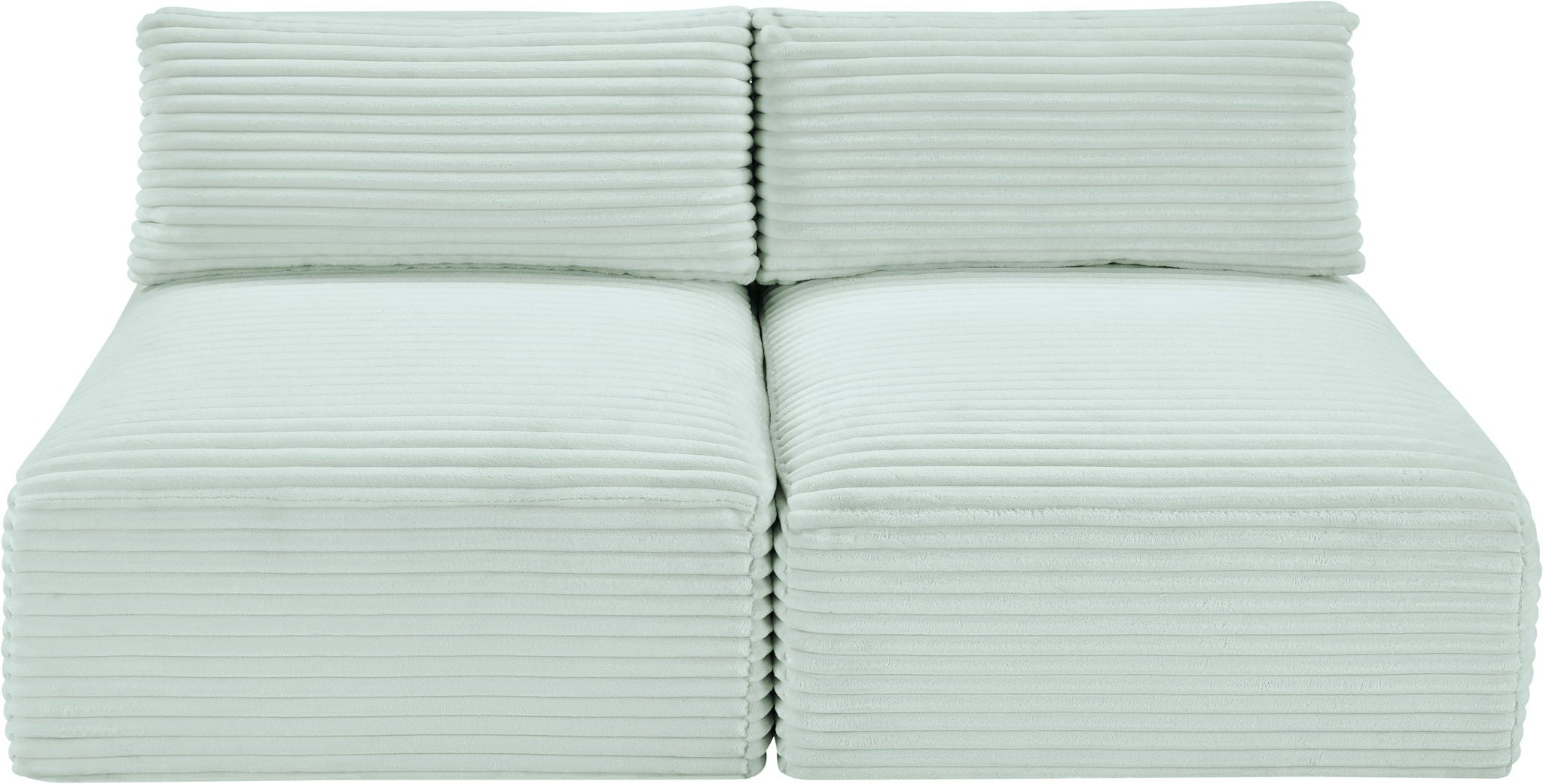 Shaggy - 2 Seat Modular Armless Sofa