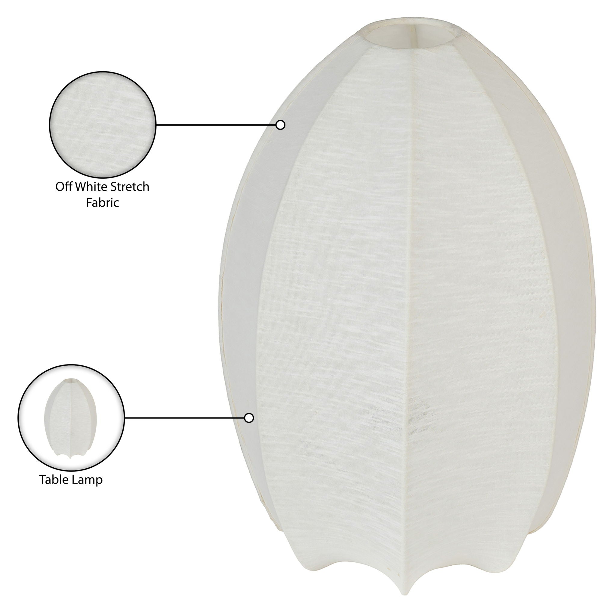Lumaire - Stretch Fabric Table Lamp