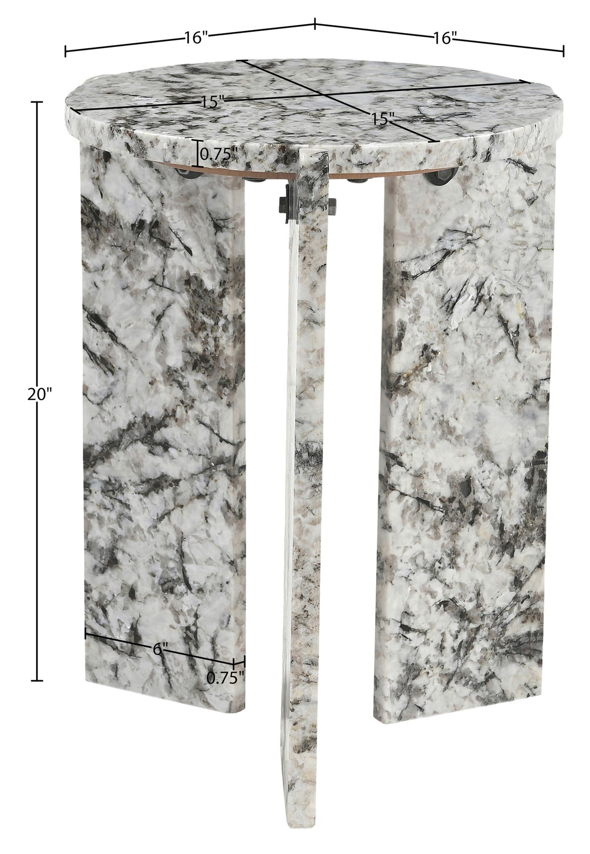 Vernazza - Genuine Marble Table
