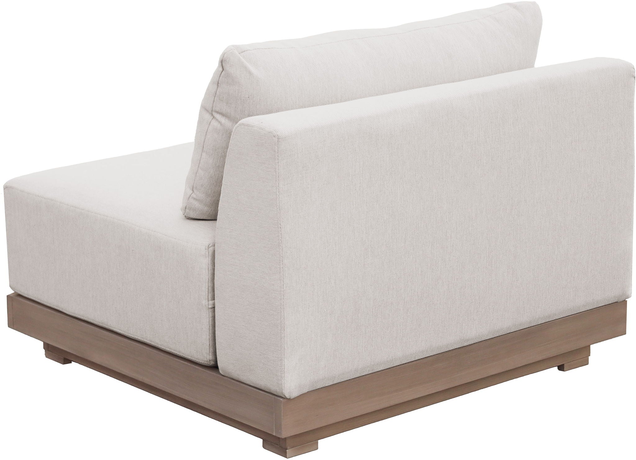Solace - Olefin Performance Fabric Outdoor Patio Modular Armless Chair