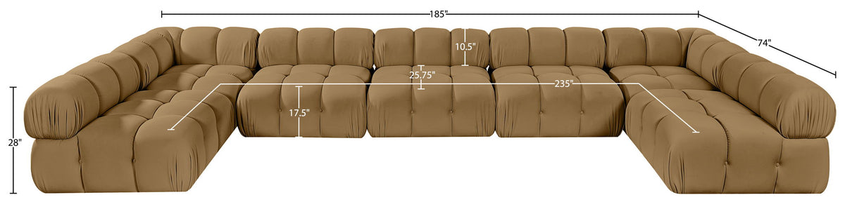 Orin - U-Shaped 7 Piece Modular Sectional