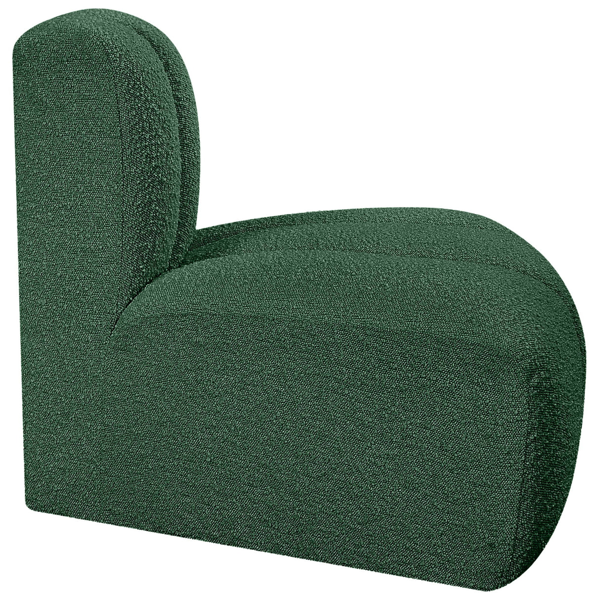 Arc - Boucle Fabric Reverse Corner