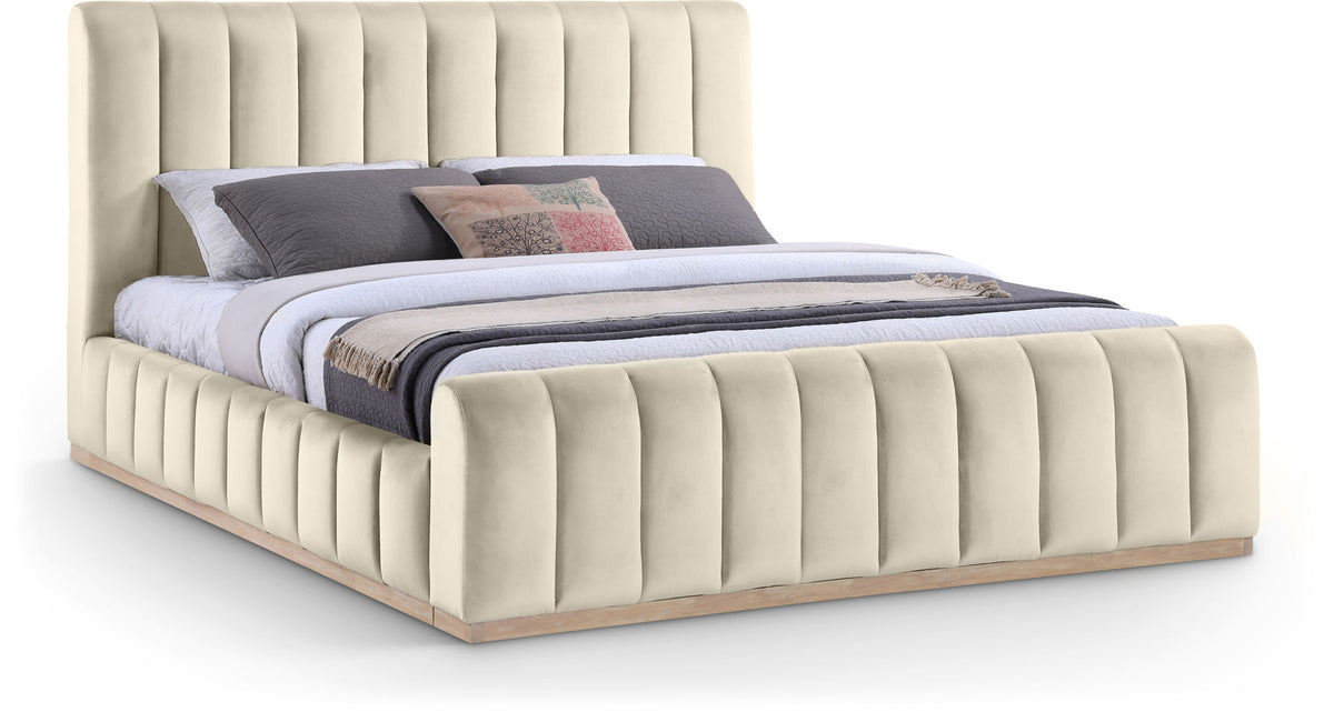 Amara - Velvet Bed