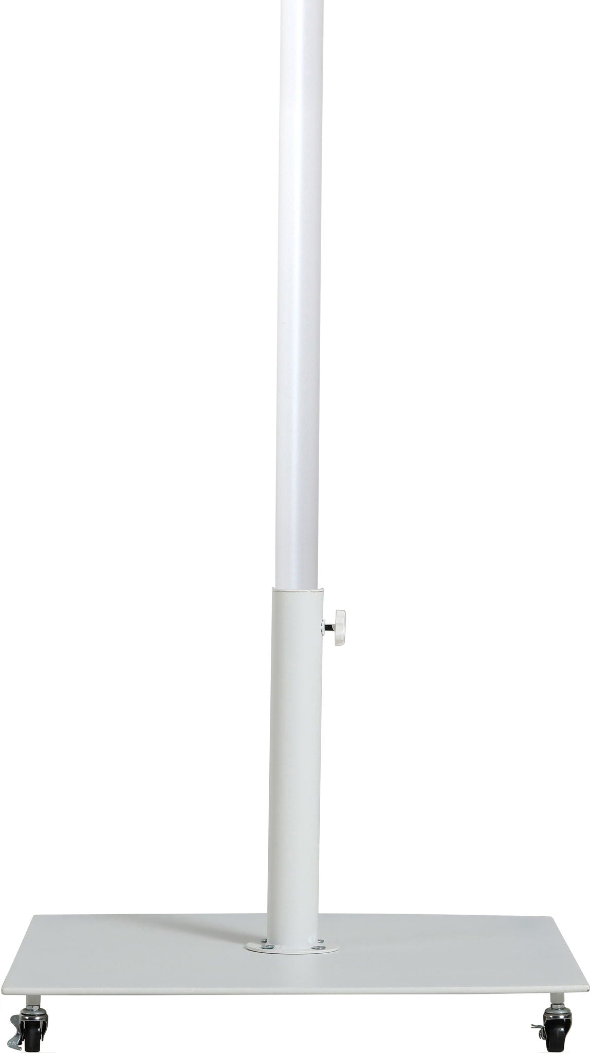 Amalfi - Aluminum Patio Umbrella - White Base / White Pole