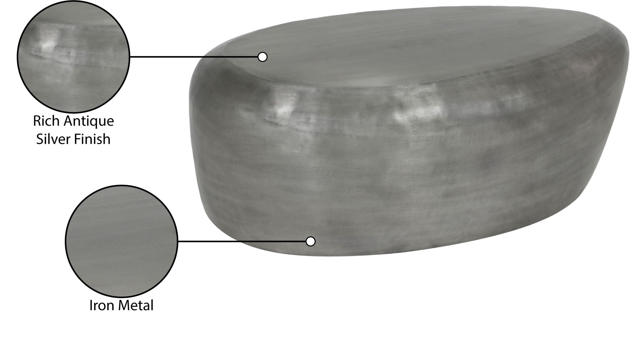 Capsule - Aluminum Coffee Table