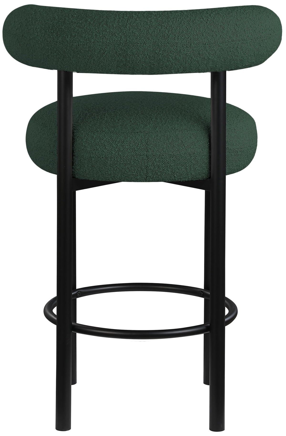 Bordeaux - Stool With Black Legs (Set of 2)