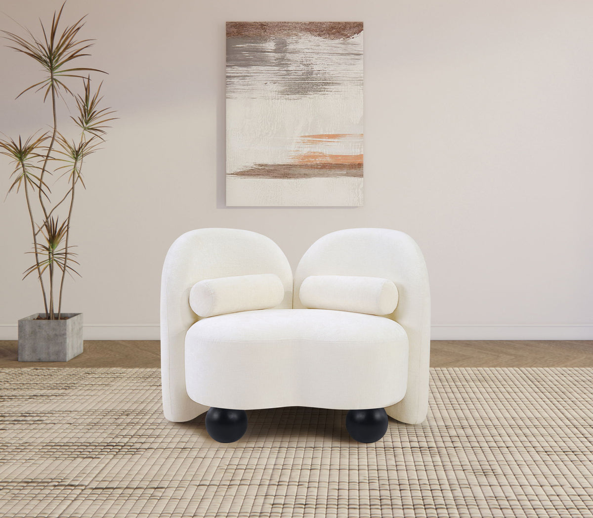 Daphne - Chenille Chair