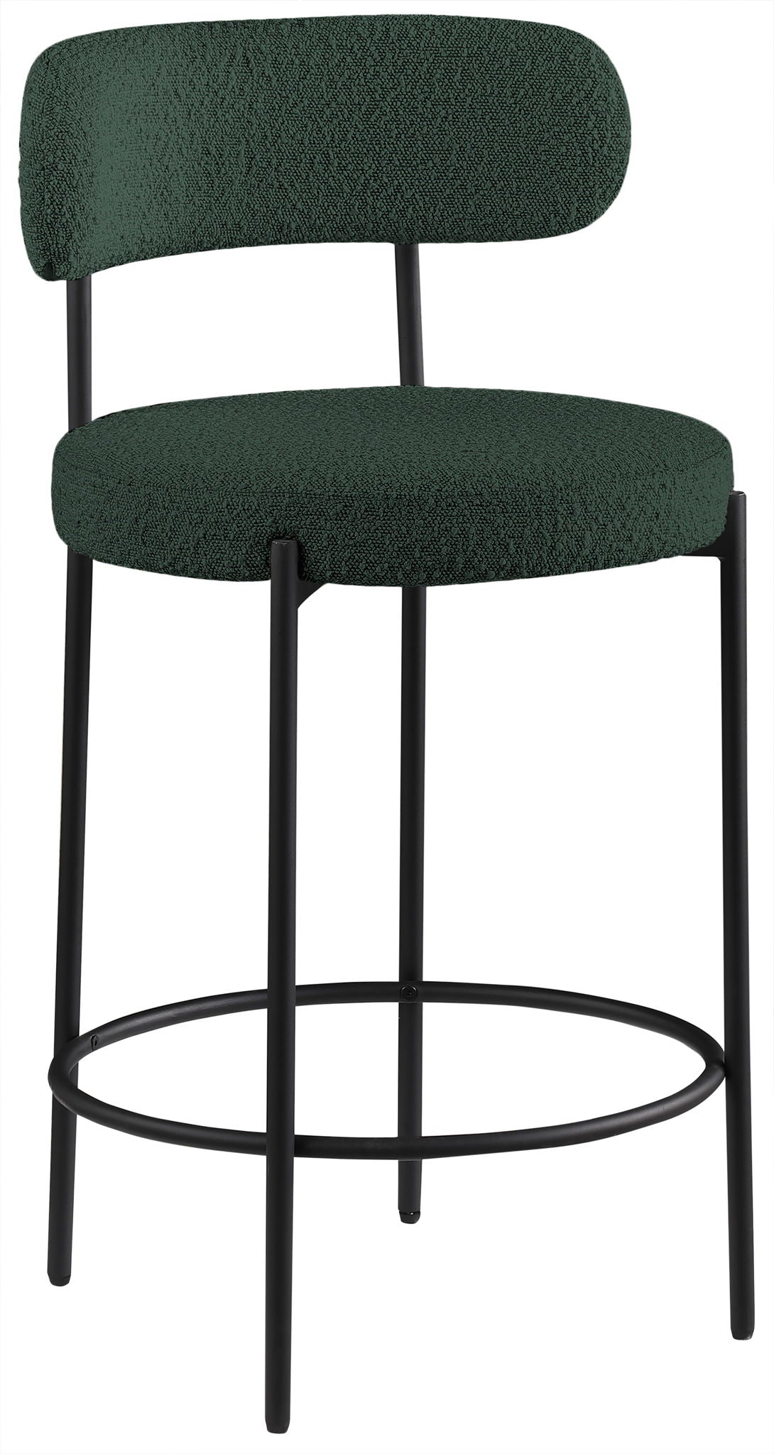 Beacon - Boucle Fabric Stool (Set of 2)