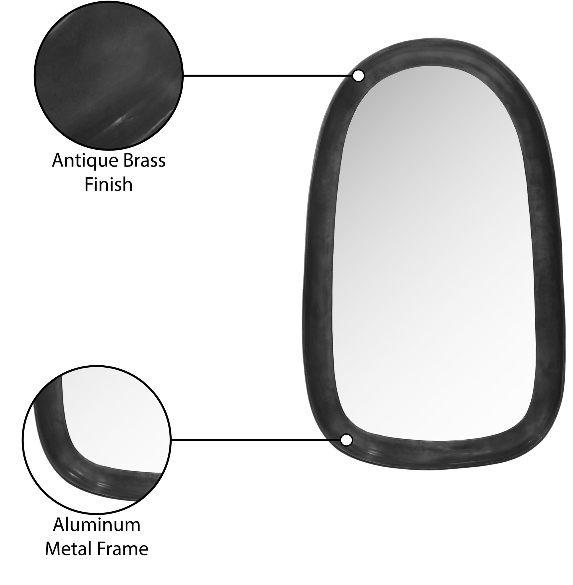 Auberge - Metal Mirror