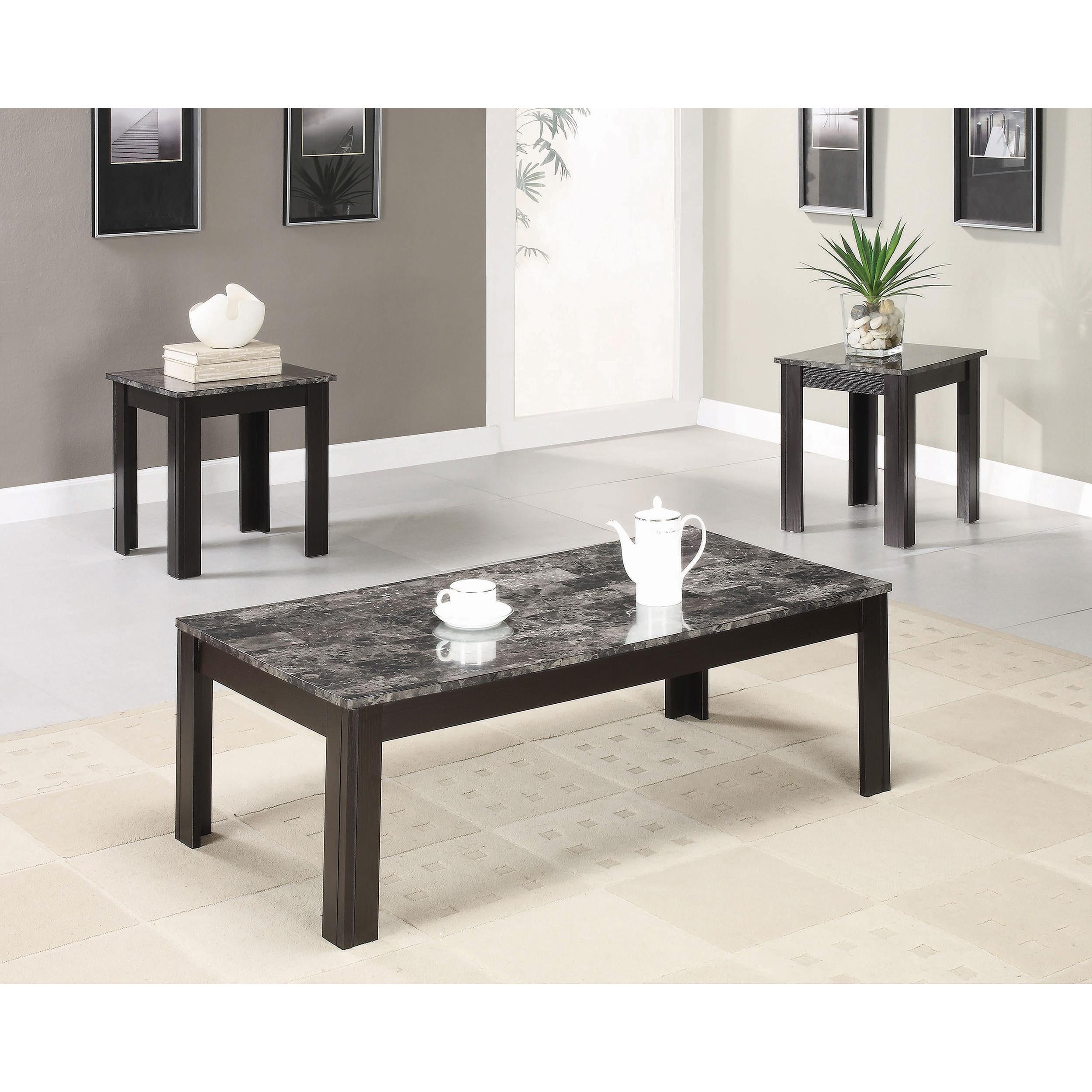 Diamond Modern Furniture COA Occasional Table Set 700375 IMAGE 8