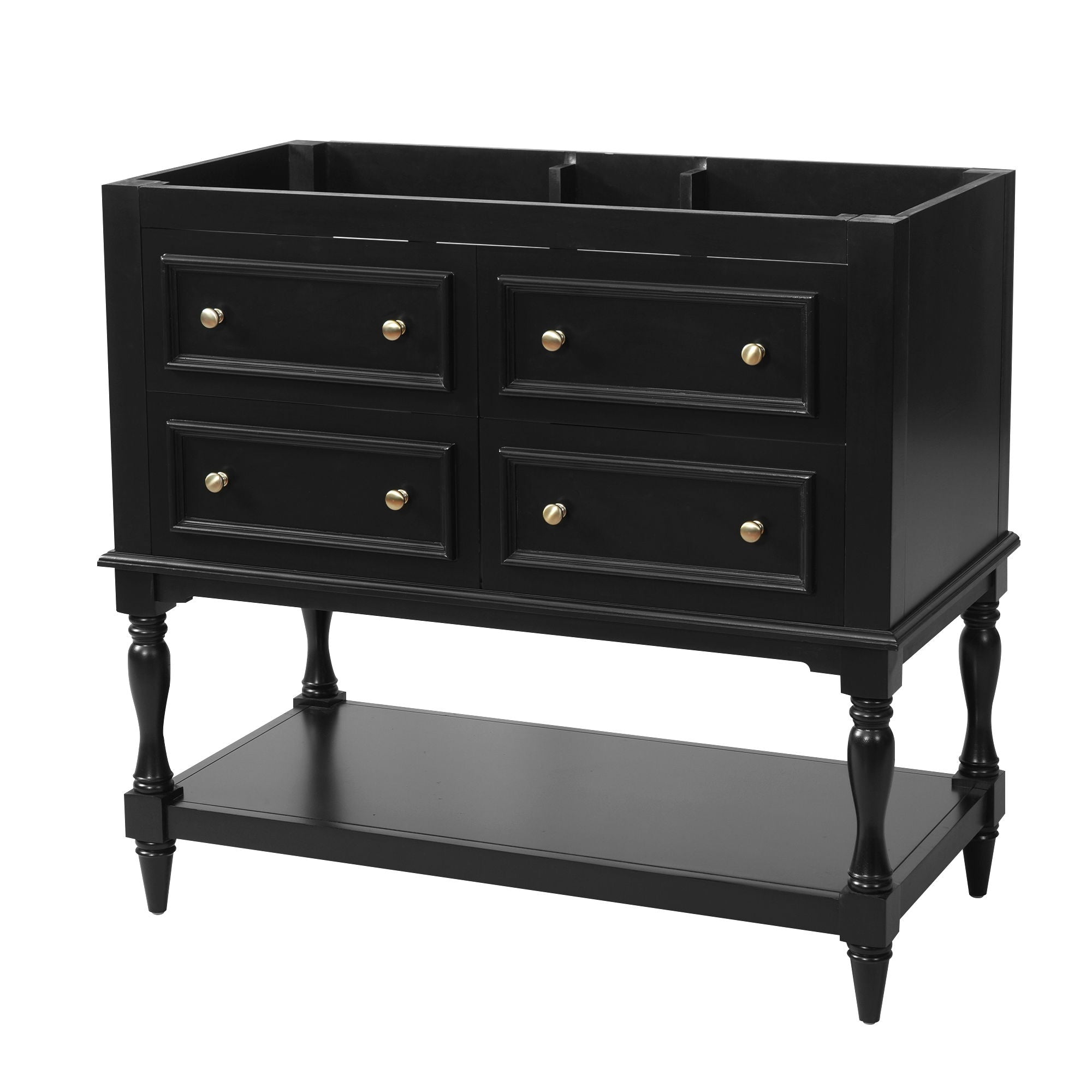 Modern Bathroom Vanity Cabinet With 4 Drawers