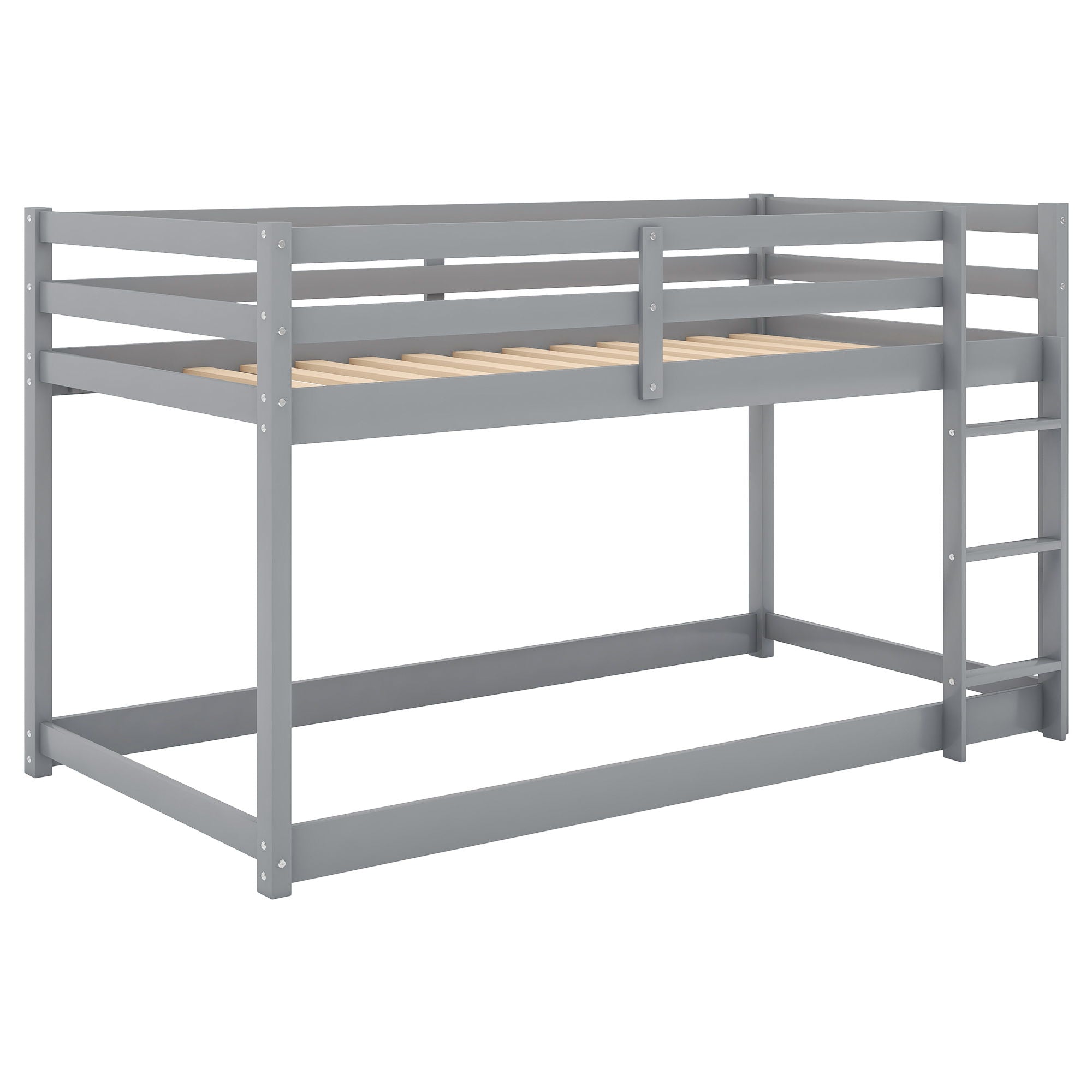 Floor Bunk Bed With Ladder
