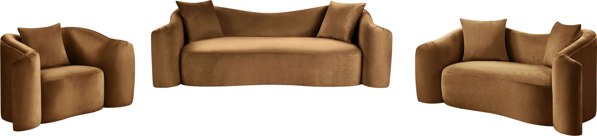 Destin - Loveseat - Saddle