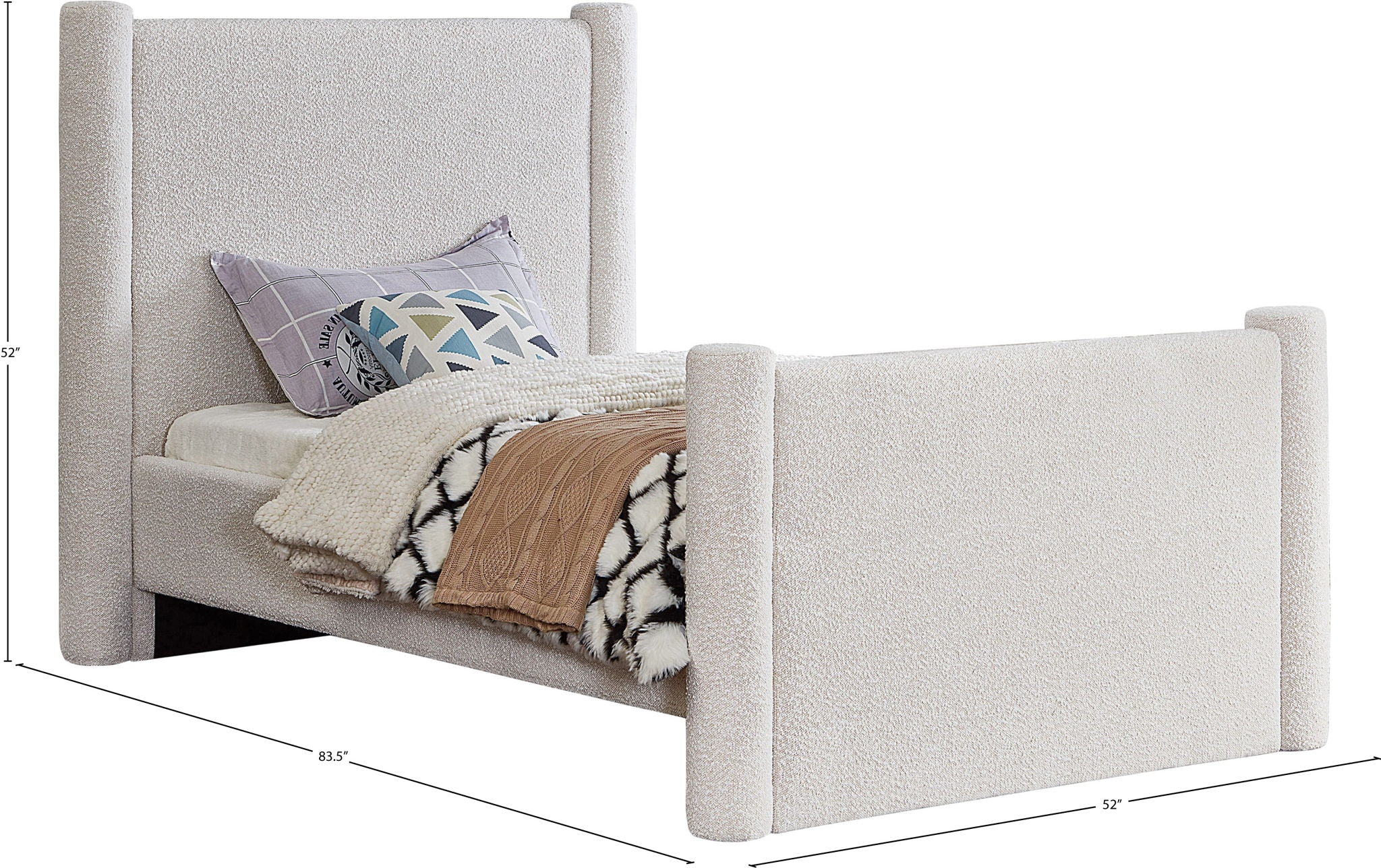 Elias - Boucle Bed