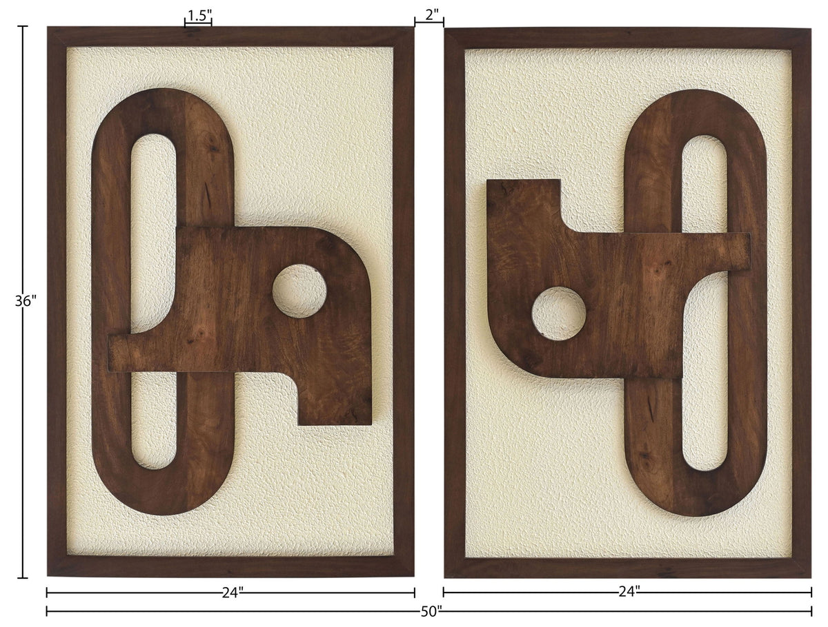 Arid - 50" x 36" 2 Piece Wall Art