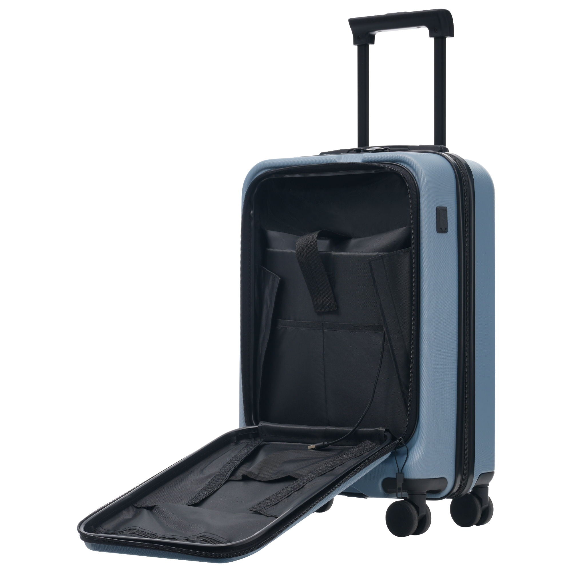 Hardside Luggage Set 5 Piece With Front Opening