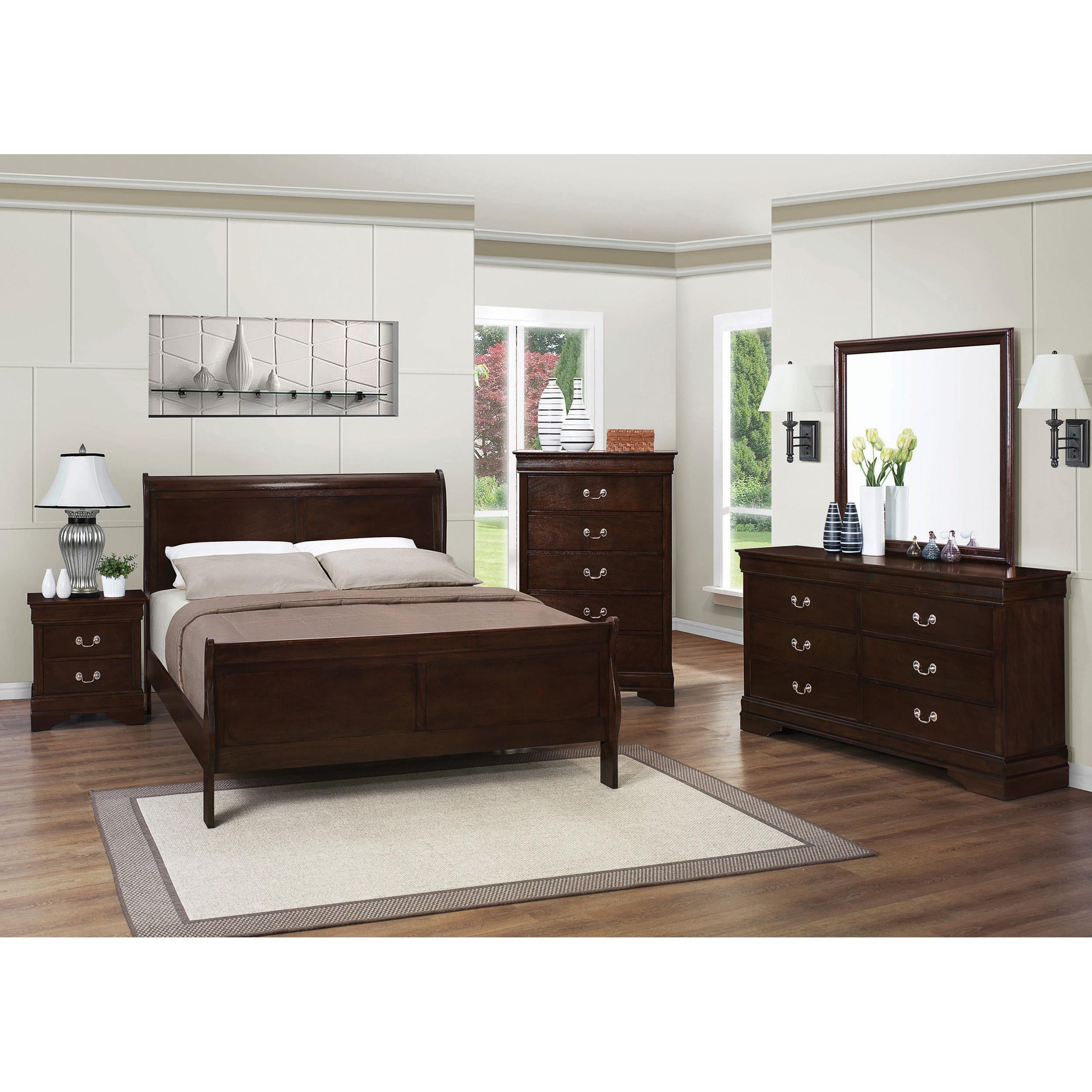Diamond Modern Furniture COA Louis Philippe 6-Drawer Dresser 202413 IMAGE 10
