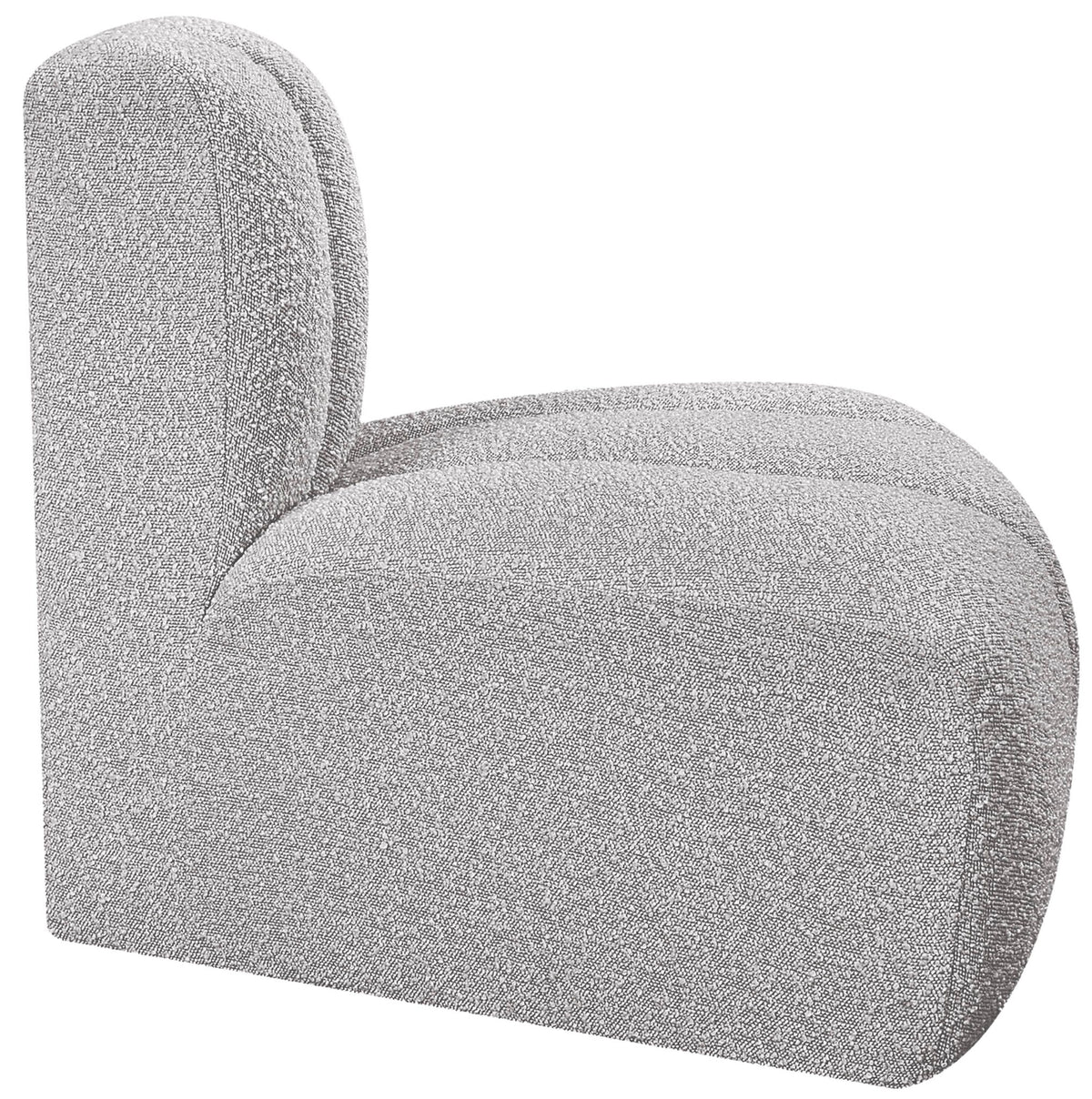 Arc - Boucle Fabric Reverse Corner