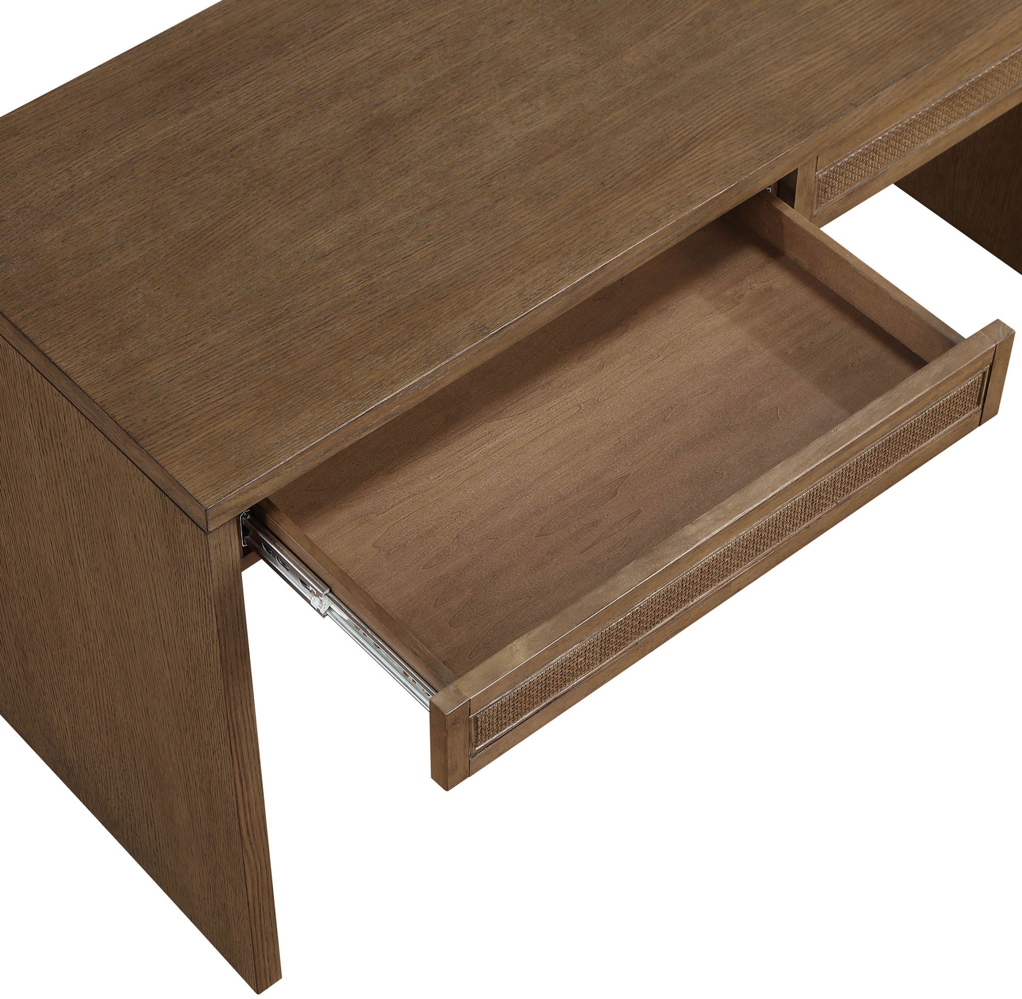 Avro - Solid Wood And Oak Veneer Desk