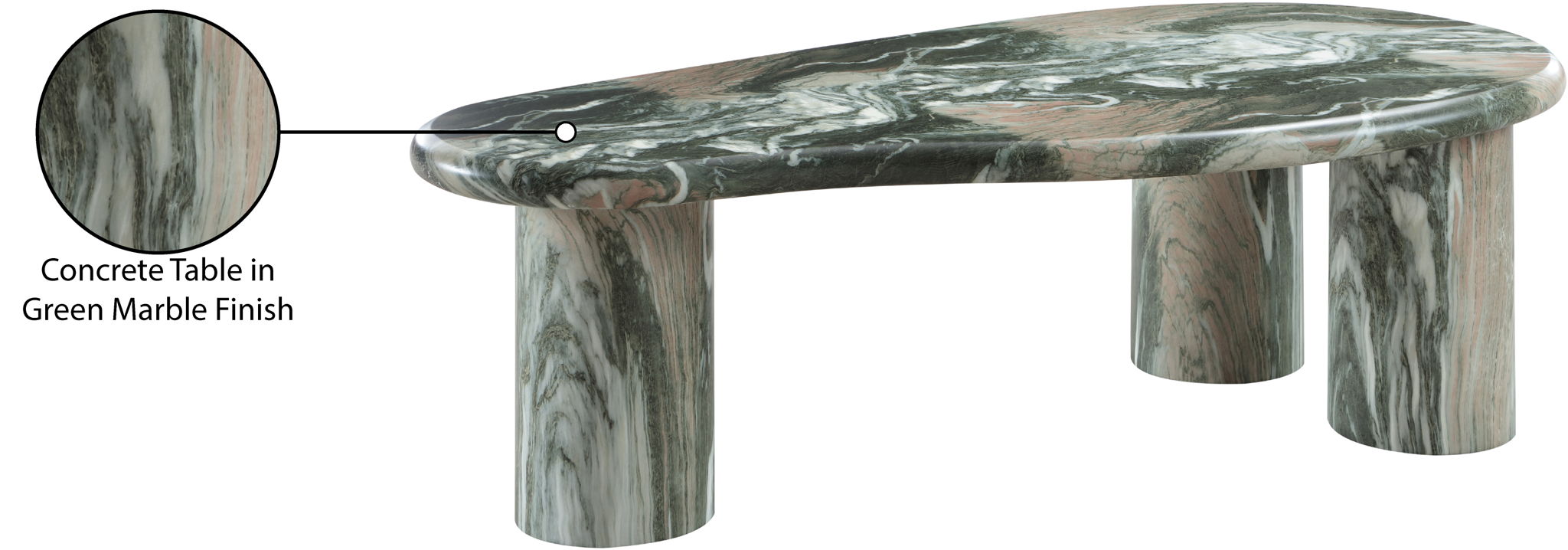Sassari - Concrete Coffee Table