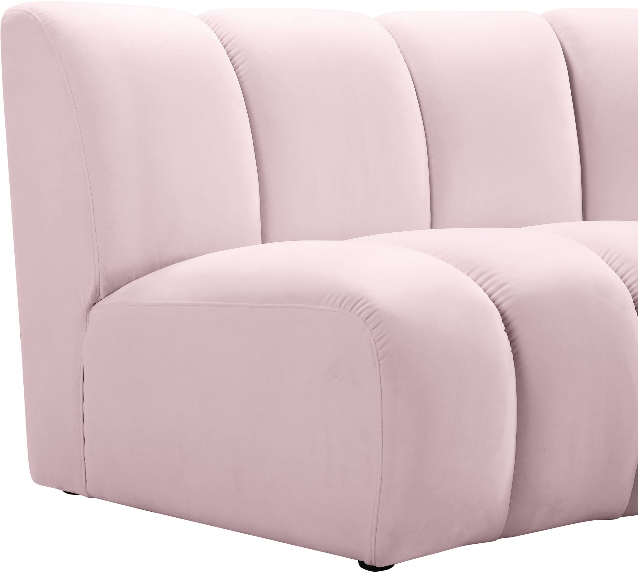Infinity - 6 Piece Velvet Modular Sectional
