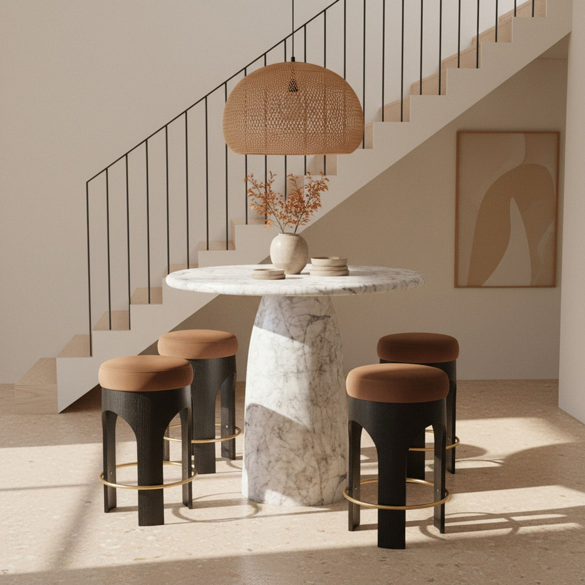 Cosenza - Concrete Indoor / Outdoor Bar Table