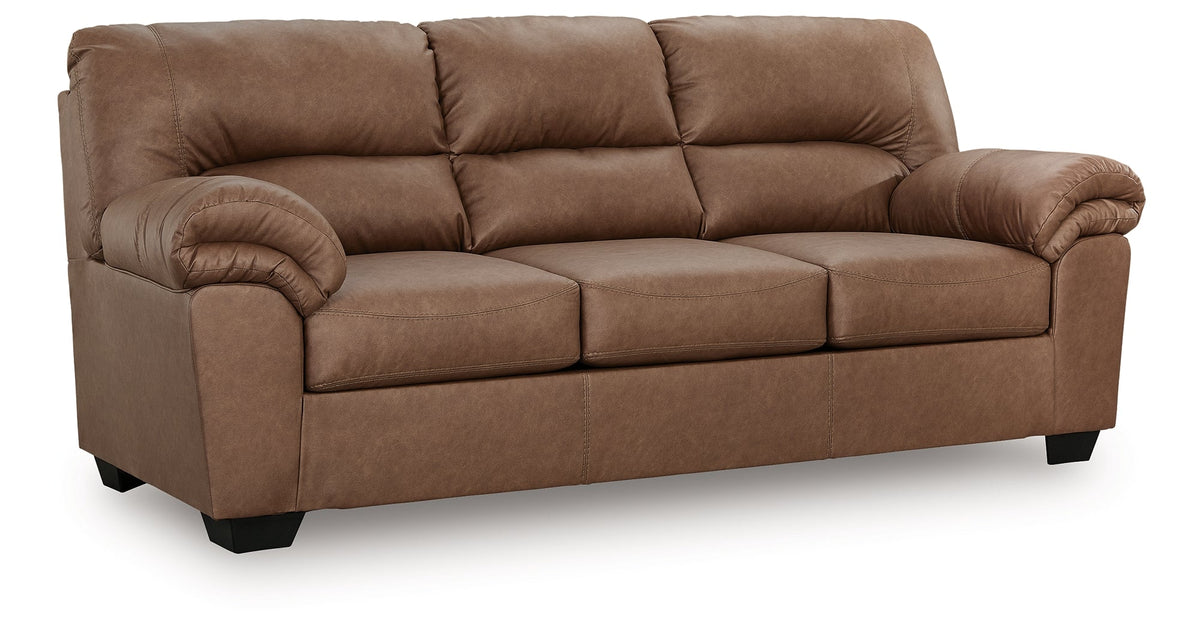 WillowBend Caramel Sofa