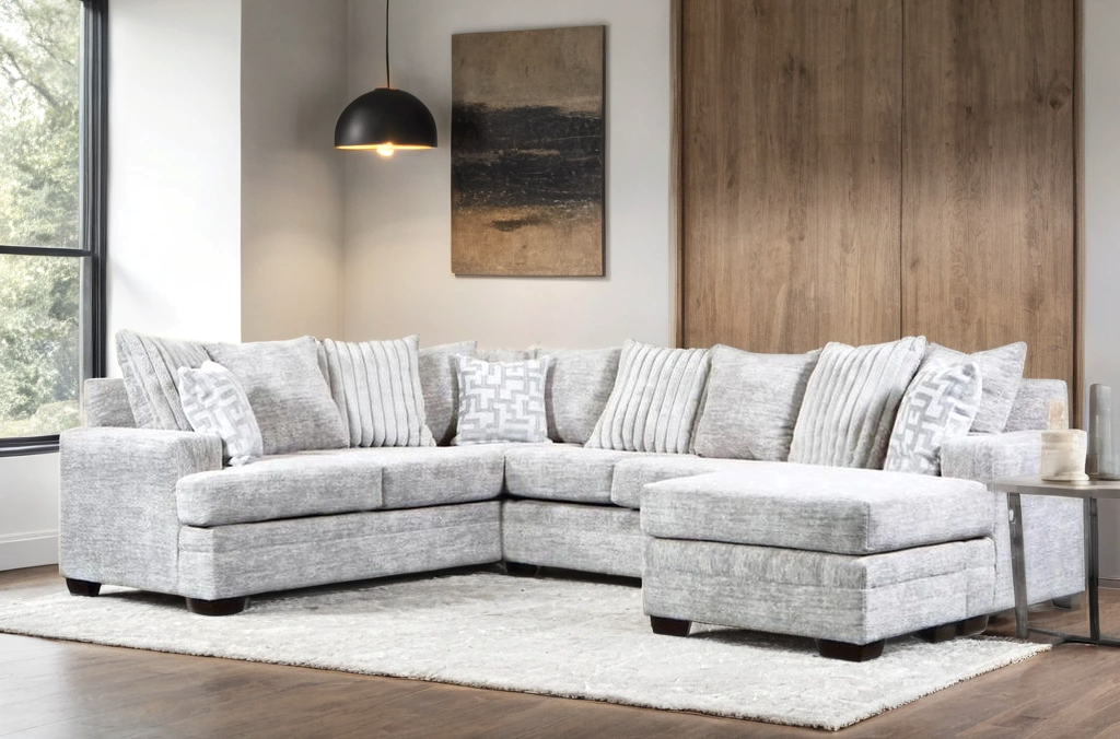 AUDREY Sectional – FREE TV or Area Rug!