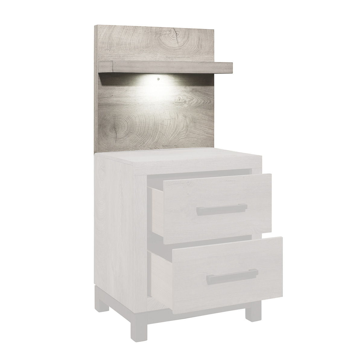 Zephyr - Wall Panel For Nightstand